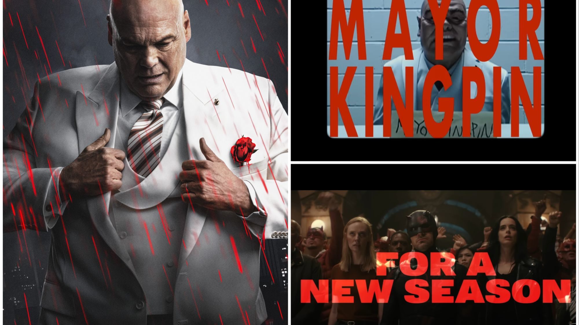 Daredevil: Born Again S02 Teaser/Poster: The Battle for NYC Begins